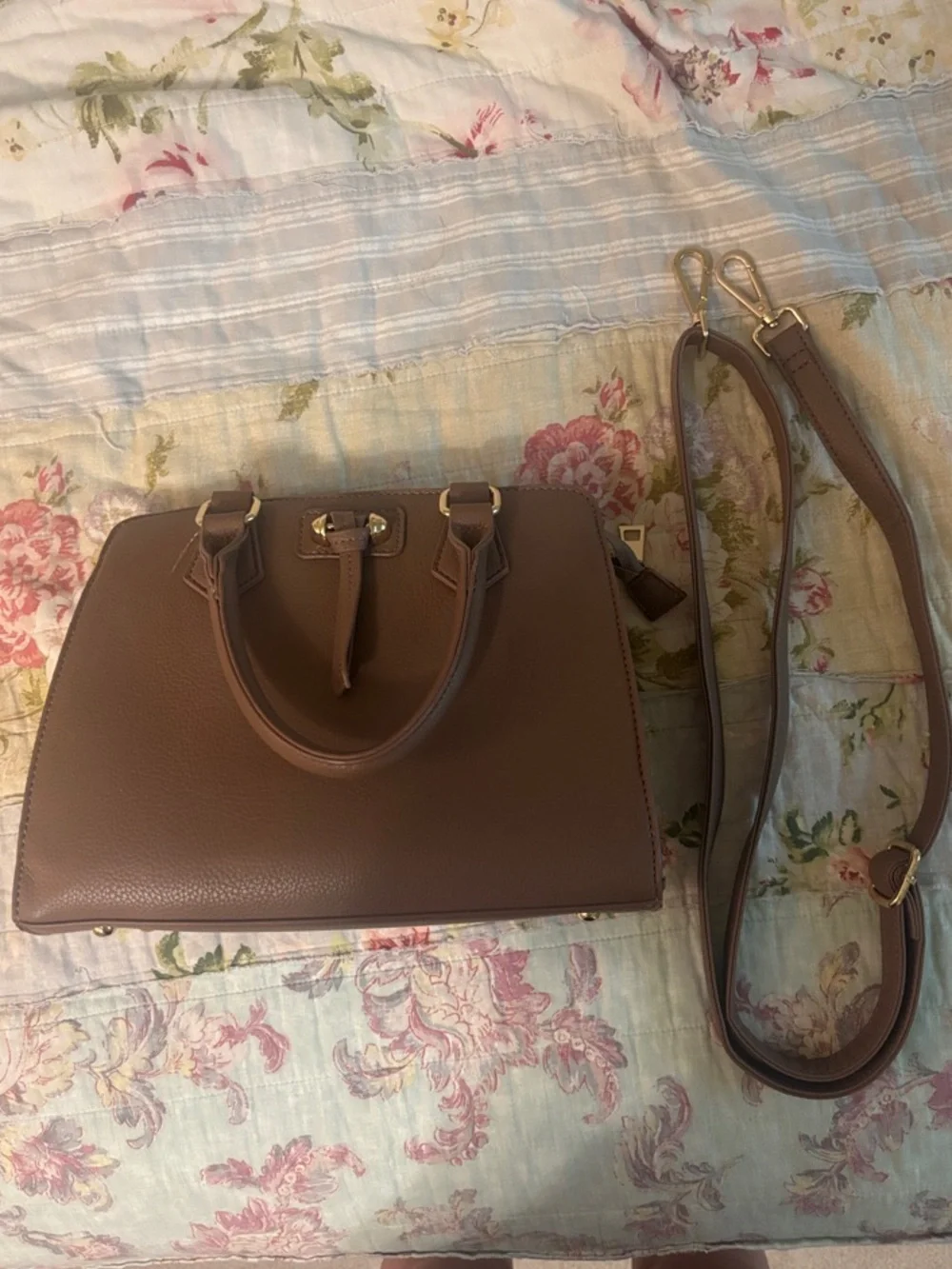 Classic Brown Leather Bag - Picture 4 of 4